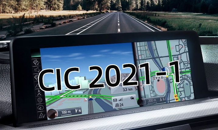 Road Map China CIC 2021-1 中国区导航地图发布